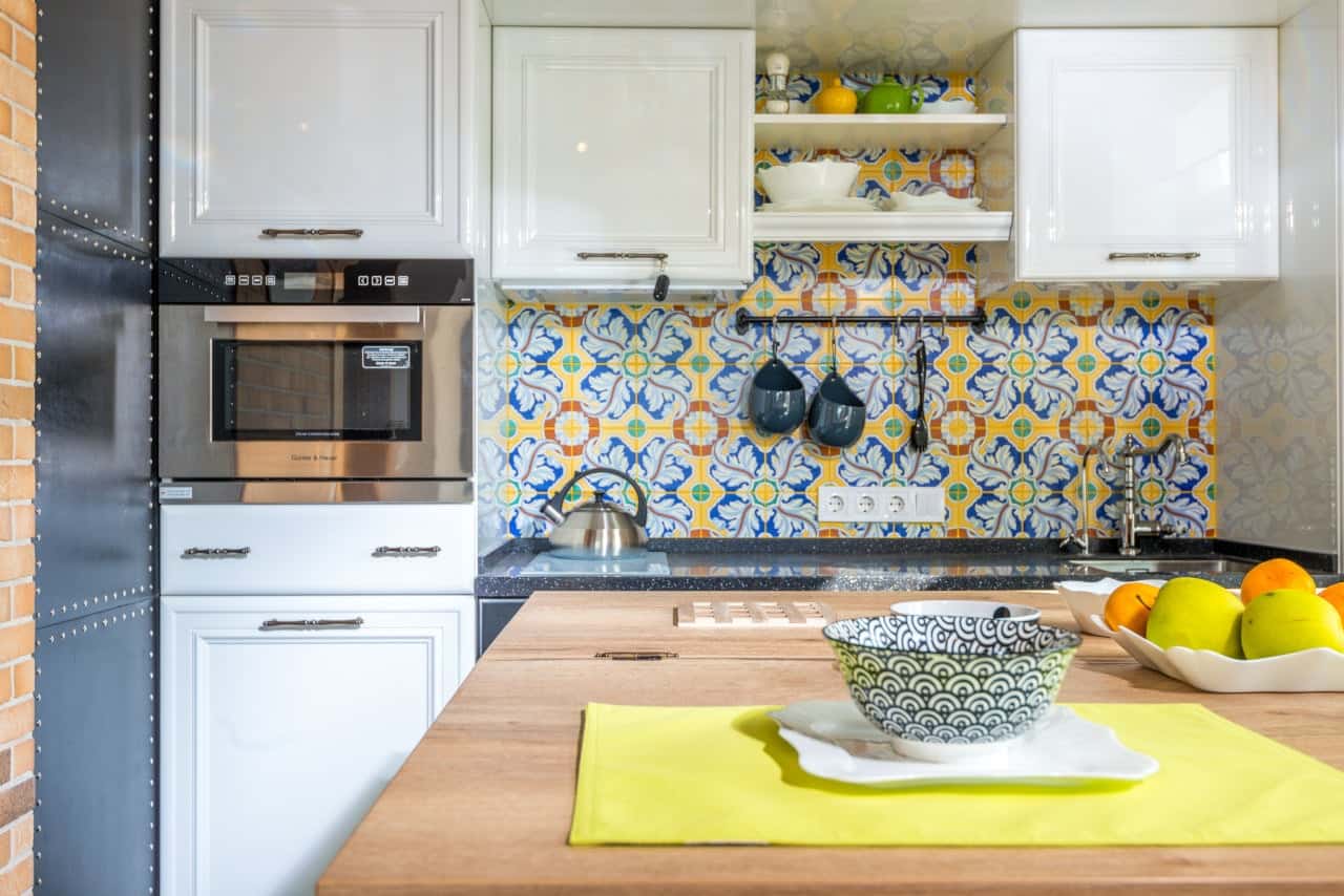 Interior design kitchens tiles 2